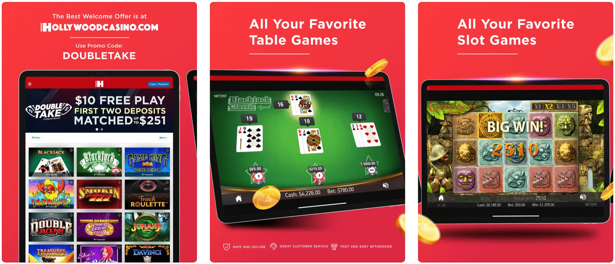 Hollywood Casino, App Store Screenshot