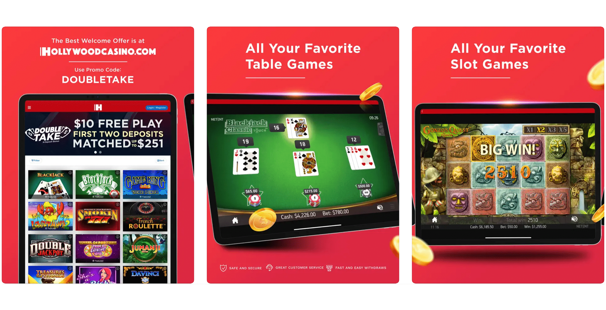 Hollywood Casino, App Store Screenshot