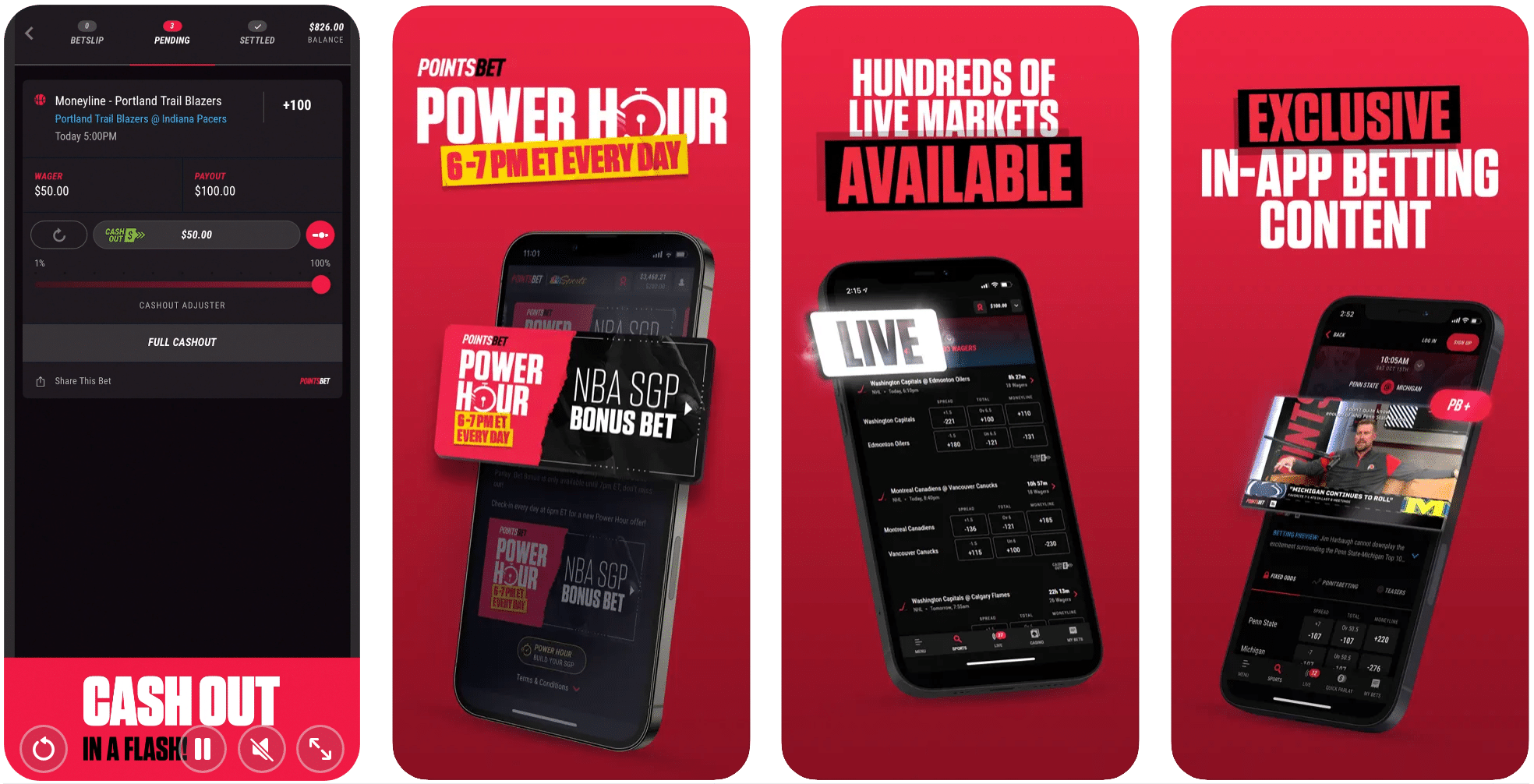 PointsBet Online Casino, App Store Screenshot