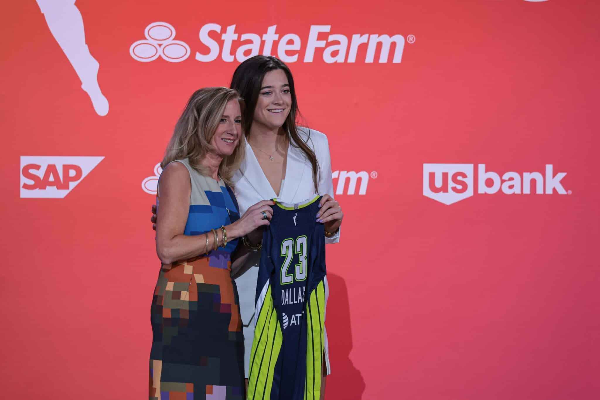 Villanova’s Maddy Siegrist Goes Third in WNBA Draft
