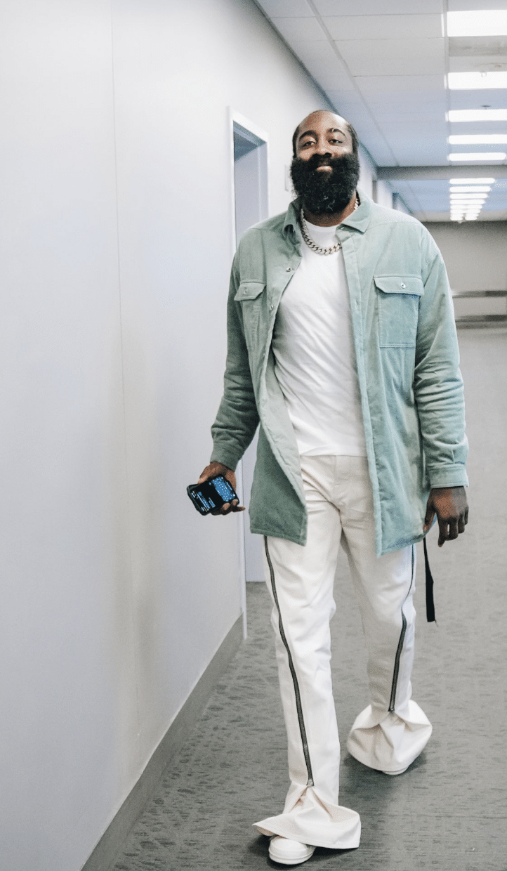 Are James Harden's Outfits the Key to the Sixers' Success? - Crossing Broad