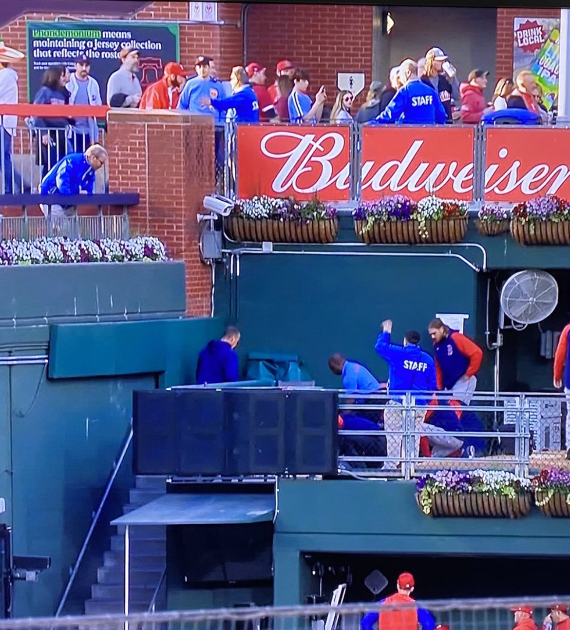 Fan Responsive, Taken to Hospital After Falling into Bullpen at