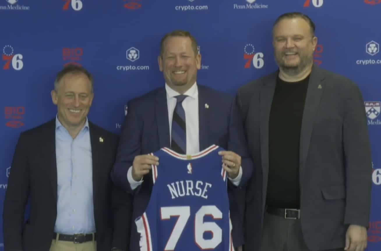 A Mostly-Straightforward Nick Nurse Introductory Press Conference, with a Good Tyrese Maxey Answer