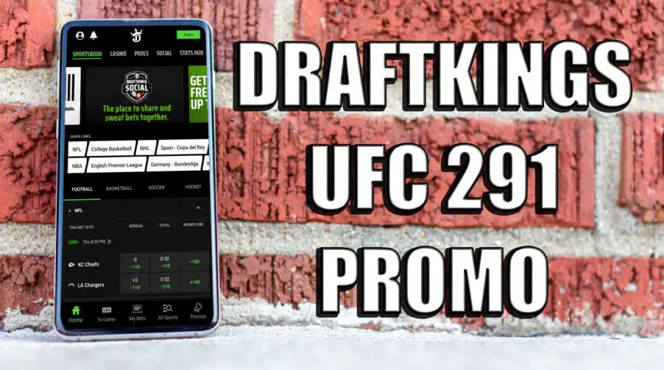 DraftKings UFC 291 promo