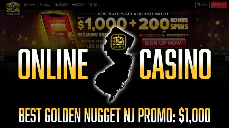 Golden Nugget NJ Casino Promo Code: Get $1,000 Deposit Bonus
