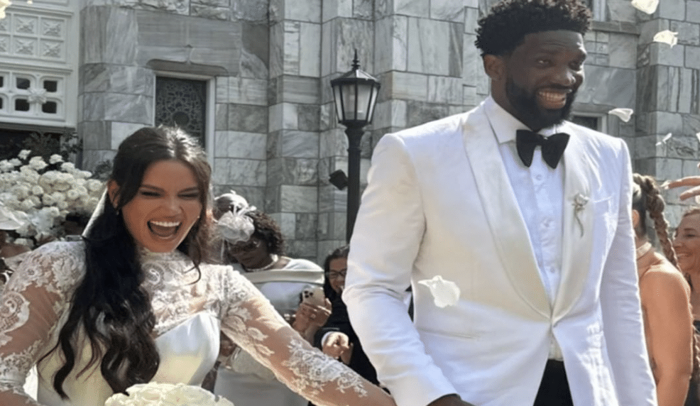 Joel Embiid Got Married Crossing Broad