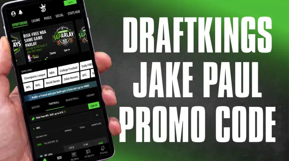 DraftKings Jake Paul Promo Code Claim 150 Instant Fight Bonus