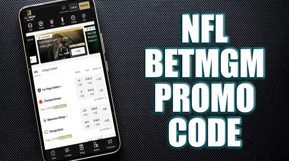 NFL BetMGM promo code