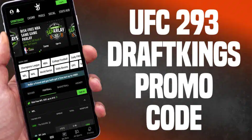 UFC 293 DraftKings promo code