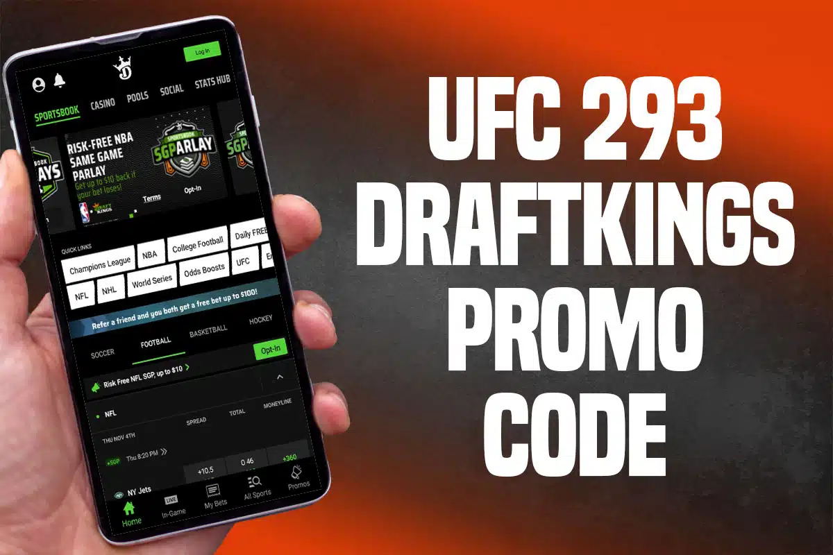 UFC 293 DraftKings promo code