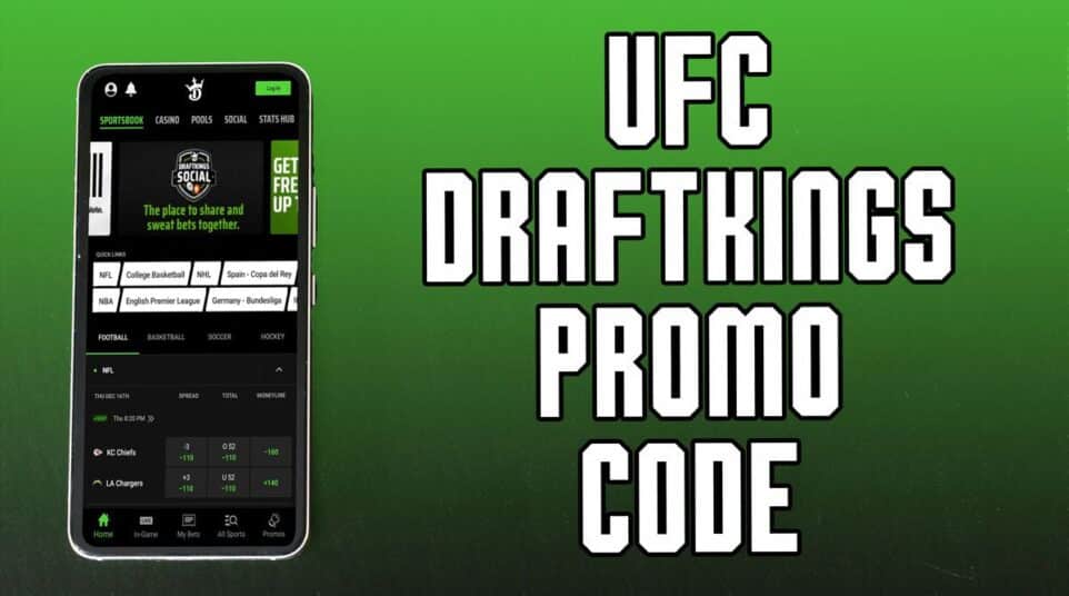 UFC DraftKings Promo Code Snag 200 in Bonuses Instantly Crossing Broad