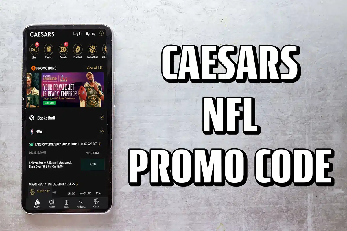 Caesars NFL promo code