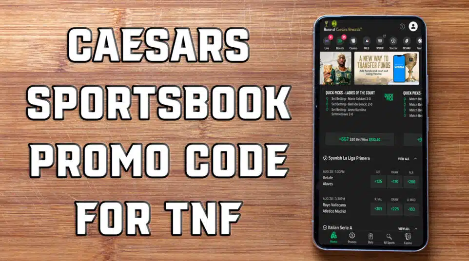 Caesars Sportsbook promo code