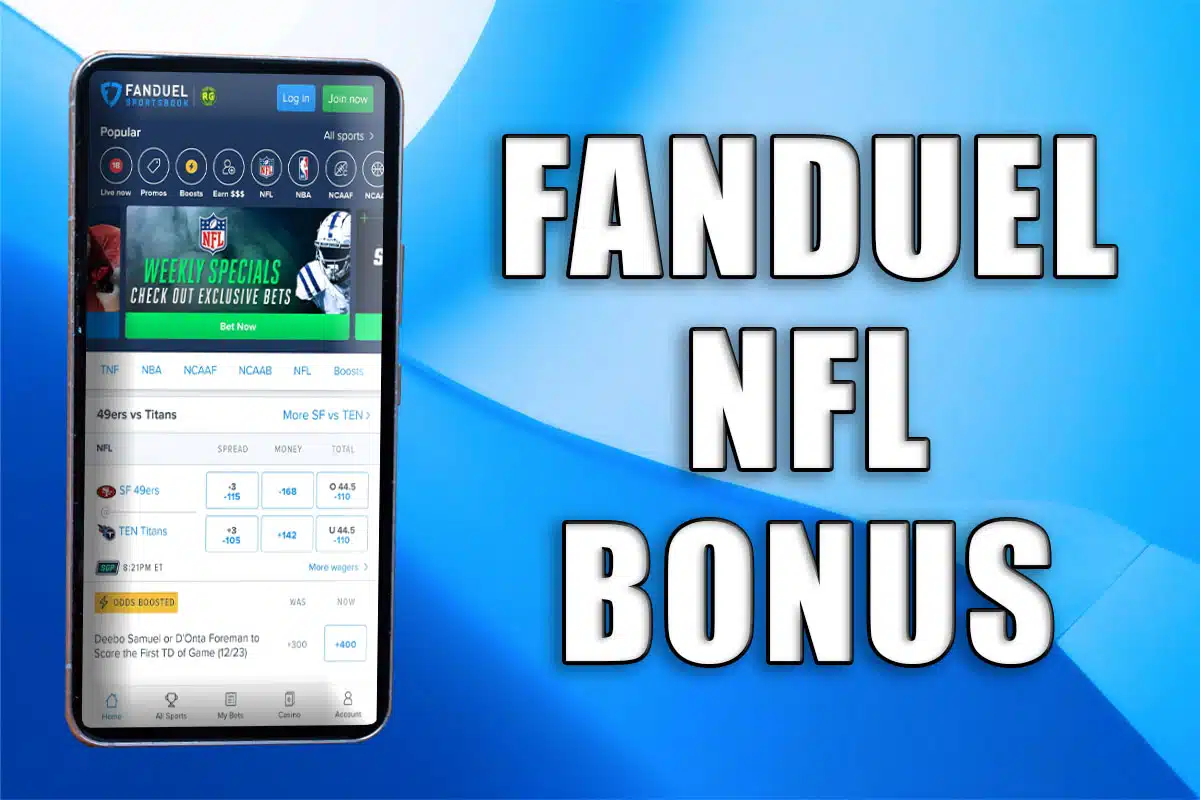 FanDuel NFL bonus