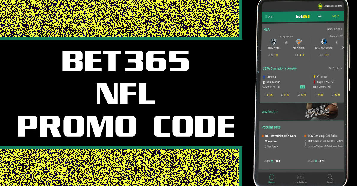 Bet365 NFL Promo Code 150 Bonus, 1K Bet Offer for NFL Week 7 Games