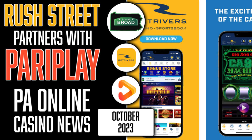 Rush Street Partners with Pariplay, PA Online Casino News