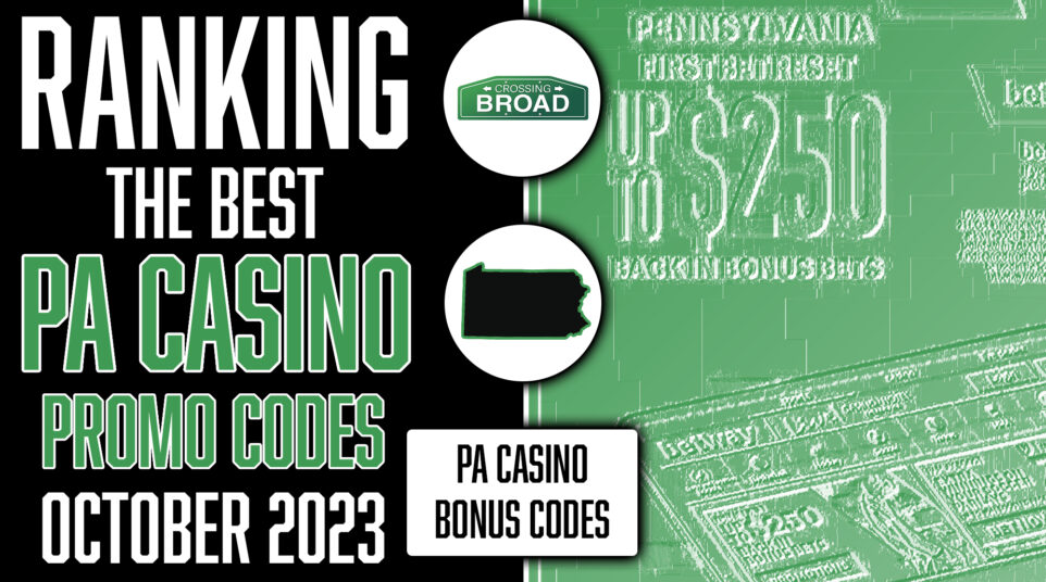 Ranking the Best PA Online Casino Promo Codes in October 2023