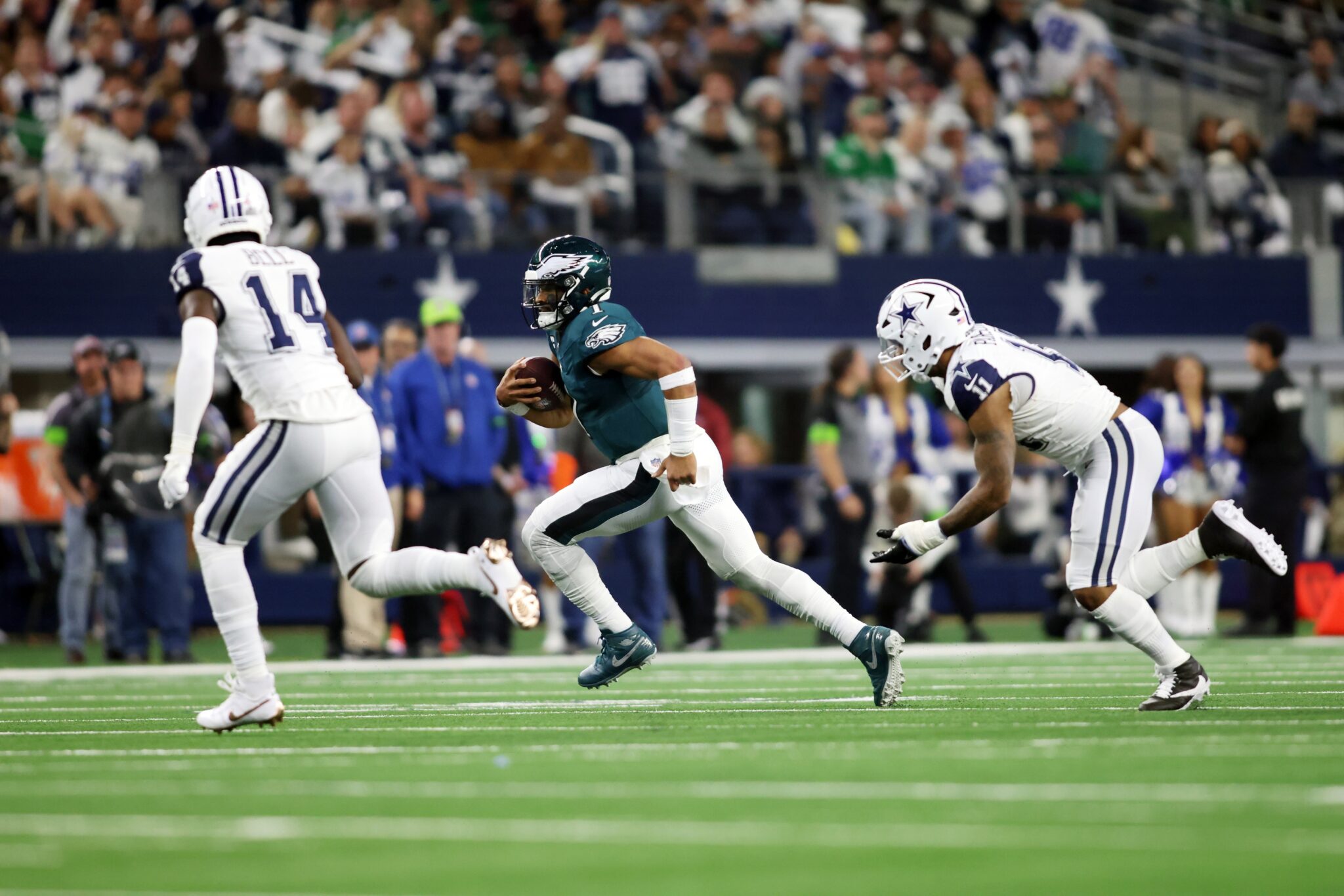 Jalen Hurts has the NFL's 4thMost Turnovers Crossing Broad