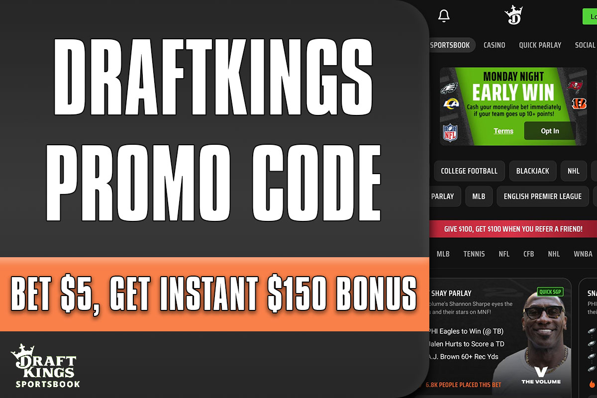 DraftKings Promo Code Bet 5, Get 150 Instantly for Monday MLB🍵