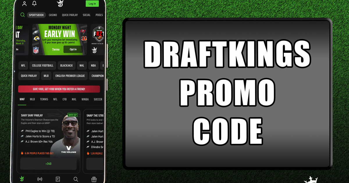 DraftKings Promo Code Bet 5, Get 150 Bonus for Any Game This Week Crossing Broad