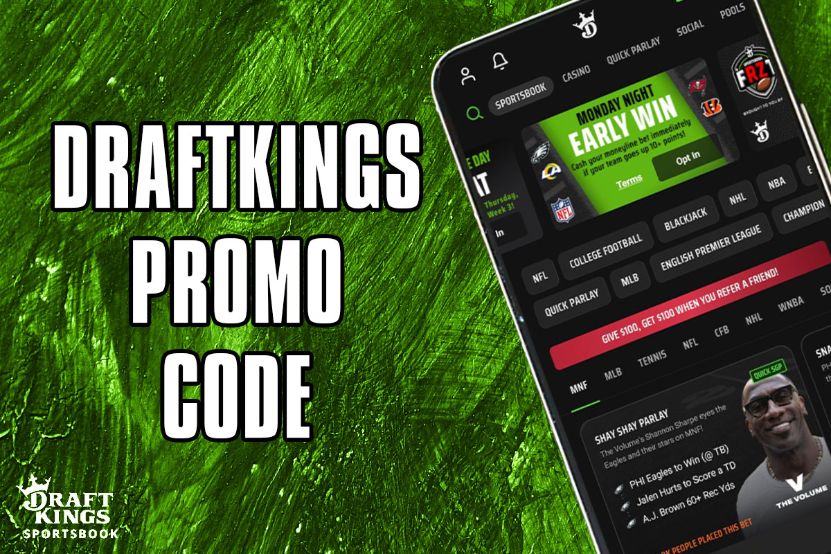 DraftKings Washington D.C. Promo Code is Live! Bet 5, Get 200 in😢