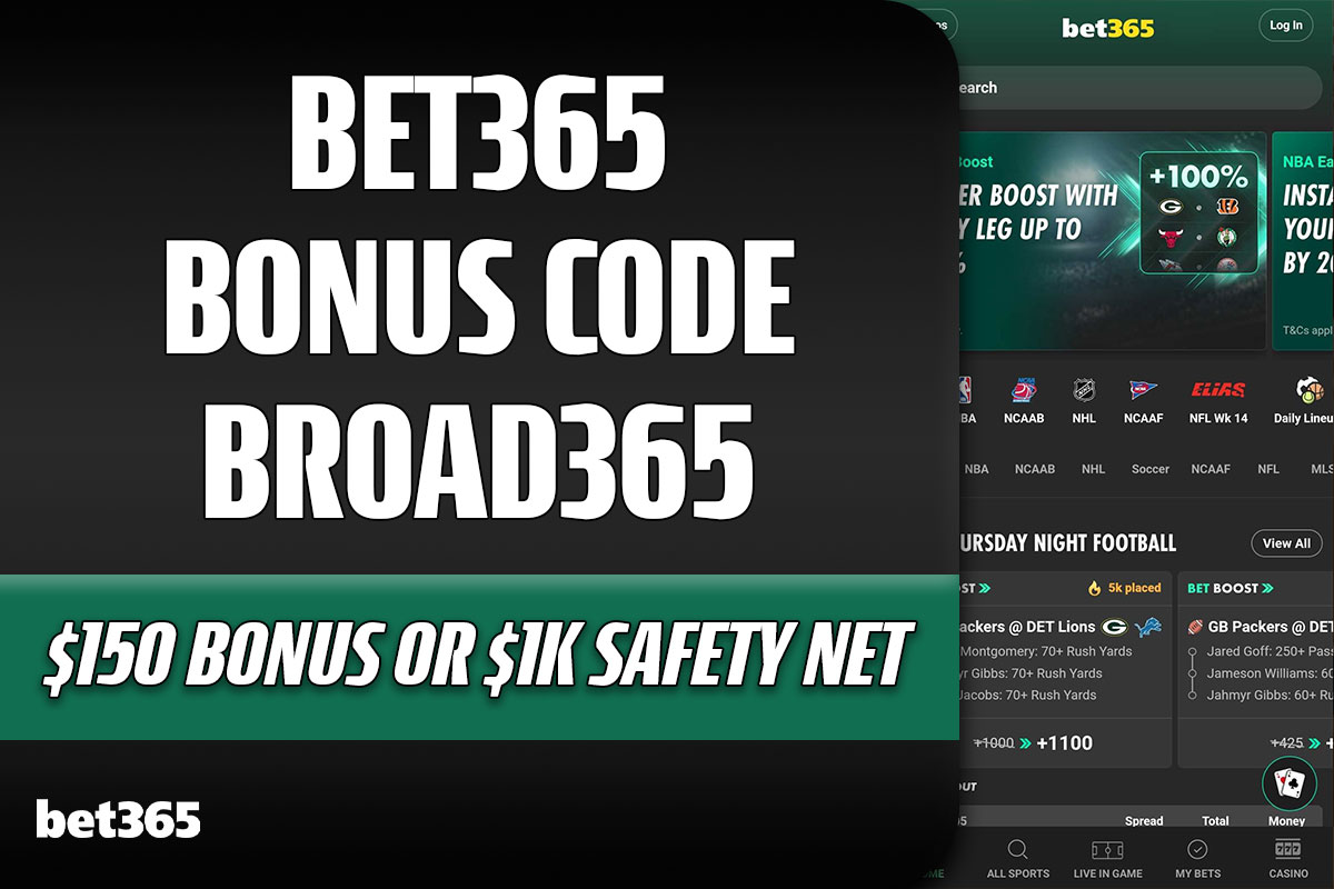 Bet365 Bonus Code BROAD365: Get $150 Bonus for NBA, CFP Semifinal Games ...