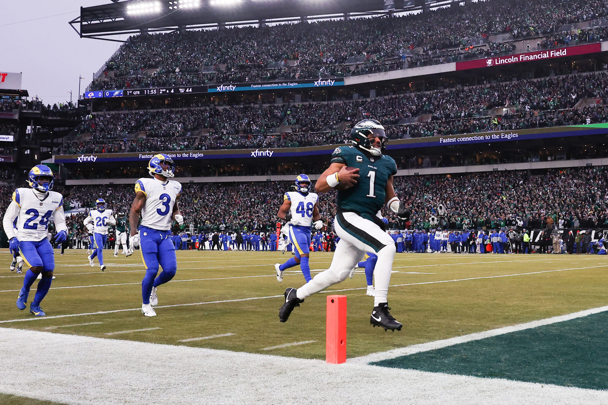 Eagles are Now Favorite to Win the Super Bowl Crossing Broad