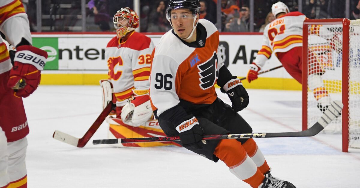 Flyers Flip Andrei Kuzmenko for a Draft Pick Crossing Broad